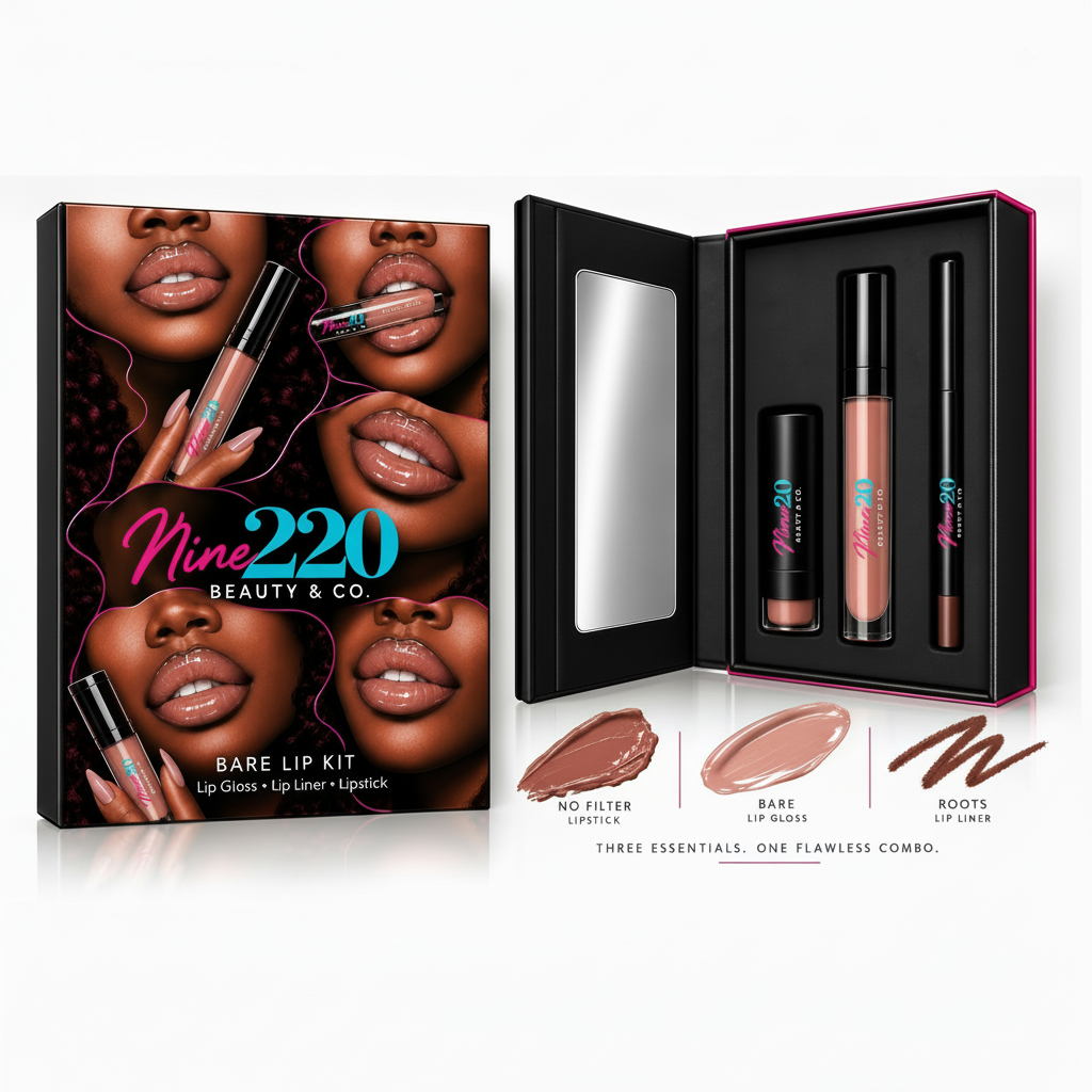 “Bare” Lip Kit (Preorder)